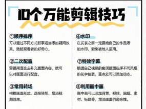 探析视频在线编辑的原理（了解在线编辑器的工作方式及应用场景）