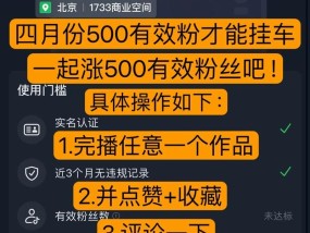 抖音涨粉丝最快最有效方法大揭秘（打造精彩内容）