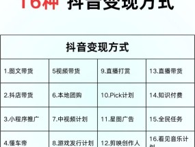 探究抖音app的运营模式（如何通过短视频创意打造流量和价值）
