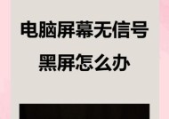 电脑屏幕无显示的常见问题及解决方法（屏幕黑屏）