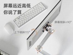 如何解决显示器支架过细的问题（针对显示器支架细小不稳定的情况）