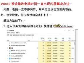 显示器画面轻闪的原因及解决方法