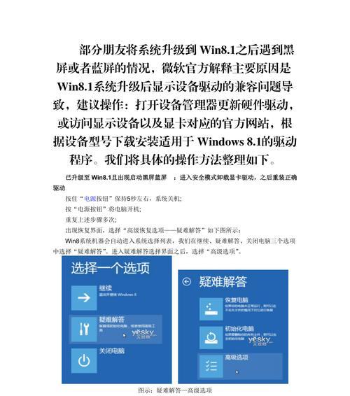 电脑蓝屏win8怎么解决？常见问题及解决方法是什么？  第3张