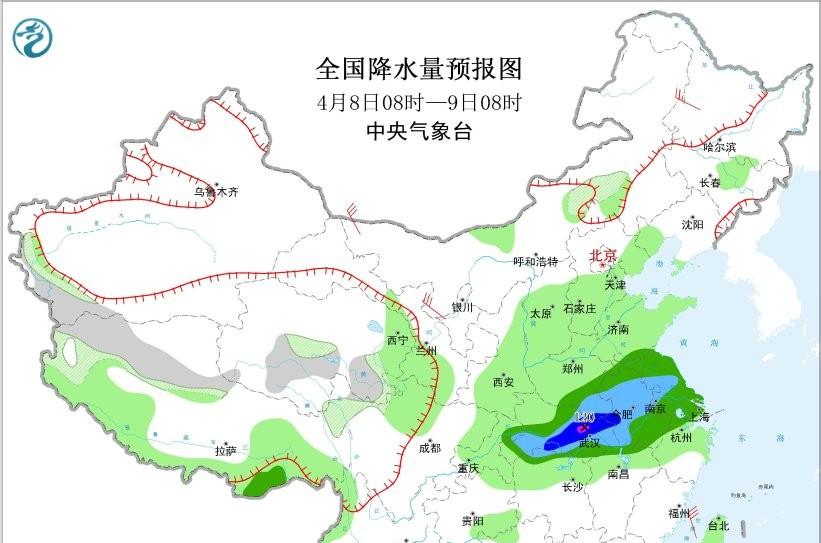 暴雨蓝色预警继续！4月6—8日大暴雨范围锁定，强对流同步登场  第7张