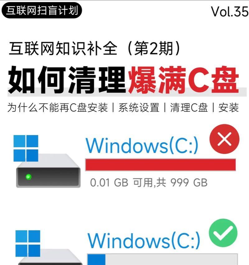 如何彻底清理电脑C盘(一步步教你清理C盘的最佳方法) 第1张 如何彻底清理电脑C盘(一步步教你清理C盘的最佳方法) 第1张