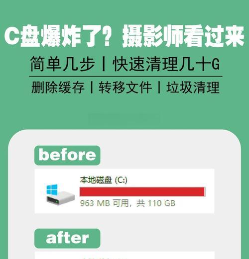 如何彻底清理电脑C盘(一步步教你清理C盘的最佳方法) 第3张 如何彻底清理电脑C盘(一步步教你清理C盘的最佳方法) 第3张