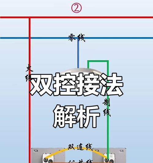 二位双联开关接线图详解（掌握电路连线技巧）  第1张